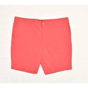 Rye by Hawker Rye Men's Bermuda Shorts Zip Solid Polyester Red Size 42 Pockets